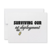 Surviving Our 1st Deployment invitations by marriedtothearmy Surviving Our 1st Deployment invitations