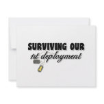Surviving Our 1st Deployment Personalized Announcement