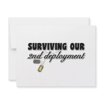 Surviving Our 2nd Deployment Custom Invites