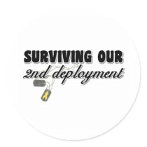Surviving Our 2nd Deployment stickers