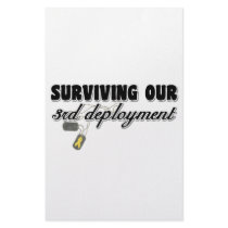 Surviving Our 3rd Deployment stationery