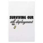Surviving Our 4th Deployment Personalized Stationery