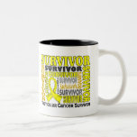 Survivor 10 Testicular Cancer Coffee Mug