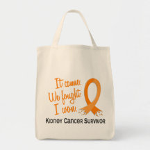 Survivor 11 Kidney Cancer Canvas Bag