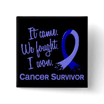 Survivor 11 Rectal Cancer Buttons