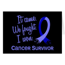 Survivor 11 Rectal Cancer Greeting Card