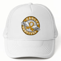 Survivor 14 Appendix Cancer Trucker Hat