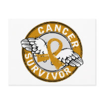 Survivor 14 Appendix Cancer Postcard