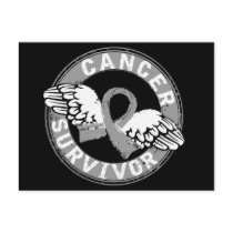 Survivor 14 Brain Cancer Post Card