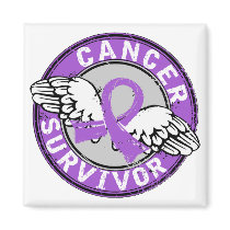 Survivor 14 General Cancer Fridge Magnets