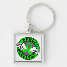 Survivor 14 Lymphoma Key Chain