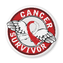 Survivor 14 Oral Cancer Refrigerator Magnets