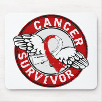 Survivor 14 Oral Cancer Mousepad