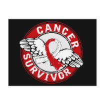 Survivor 14 Oral Cancer Post Card