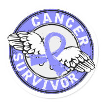 Survivor 14 Prostate Cancer Sticker