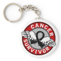 Survivor 14 Skin Cancer Key Chain
