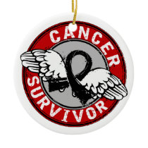 Survivor 14 Skin Cancer Ornaments