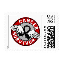 Survivor 14 Skin Cancer Postage Stamp