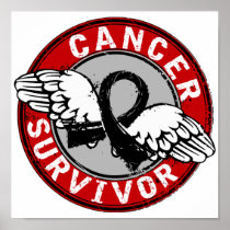 Survivor 14 Skin Cancer Print