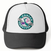 Survivor 14 Thyroid Cancer Trucker Hats