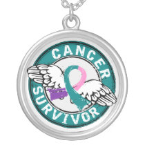 Survivor 14 Thyroid Cancer Pendants