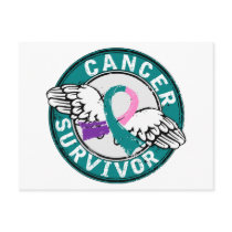 Survivor 14 Thyroid Cancer Postcards