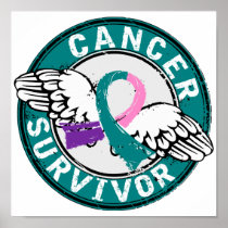 Survivor 14 Thyroid Cancer Poster