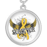 Survivor 16 Childhood Cancer Necklaces
