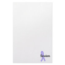 Survivor 17 Stomach Cancer Customized Stationery