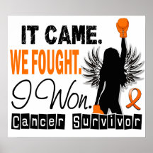 Survivor 22 Leukemia Posters