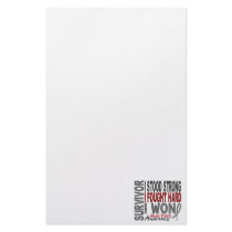 Survivor 4 Brain Tumor Personalized Stationery