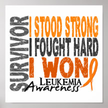 Survivor 4 Leukemia Posters