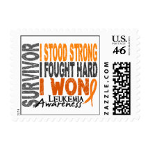 Survivor 4 Leukemia Stamps