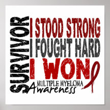 Survivor 4 Multiple Myeloma Poster