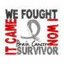 Survivor 5 Brain Cancer Tshirts