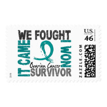Survivor 5 Ovarian Cancer Postage Stamp