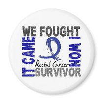 Survivor 5 Rectal Cancer Magnets
