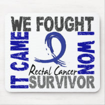 Survivor 5 Rectal Cancer Mousepads