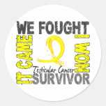 Survivor 5 Testicular Cancer Stickers