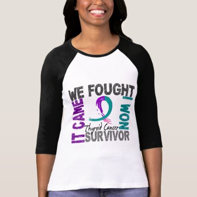 Survivor 5 Thyroid Cancer T Shirt