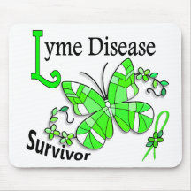 Survivor 6 Lyme Disease Mouse Pad