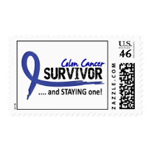 Survivor 8 Colon Cancer Postage