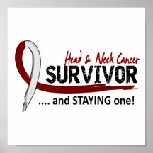 Survivor 8 Head Neck Cancer Print