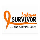 Survivor 8 Leukemia Postcards