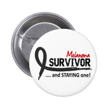 Survivor 8 Melanoma Pin