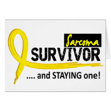 Survivor 8 Sarcoma Greeting Card