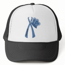 Survivor- Blue Awareness Mesh Hats