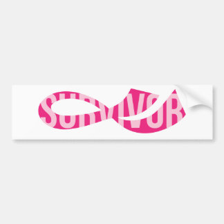 Breast Cancer Survivor Bumper Stickers - Car Stickers | Zazzle