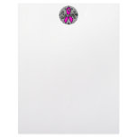 survivor breast cancer pink ribbon customized letterhead