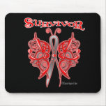 Survivor Celtic Butterfly - Blood Cancer Mouse Pads